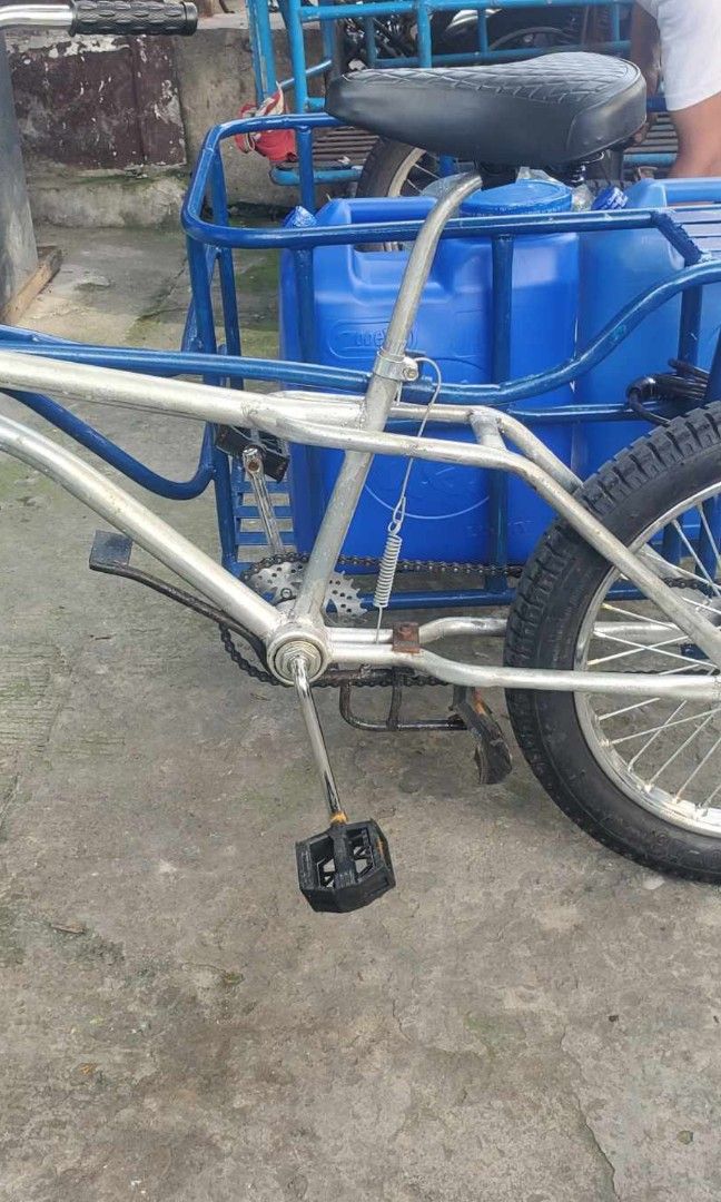 GI STEEL BIKE (Category: Bicycles) located in Manila. Submitted by fastmountain_dfe013 (Listing ID 1271307488, Image 3). Description: custom bike steel,pang cart,pang mabigatan naka foot brake, malaki ang spracket 20.125 tire size,rim size ,tube size pm sa seller 09193318674.