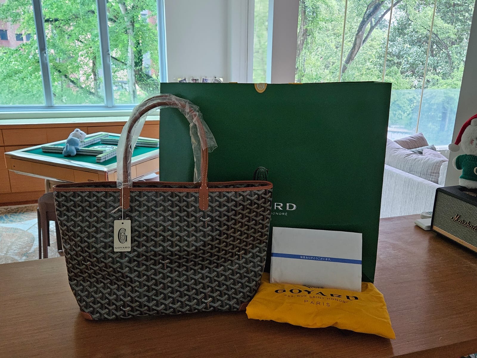Goyard artois tote 2025 bag