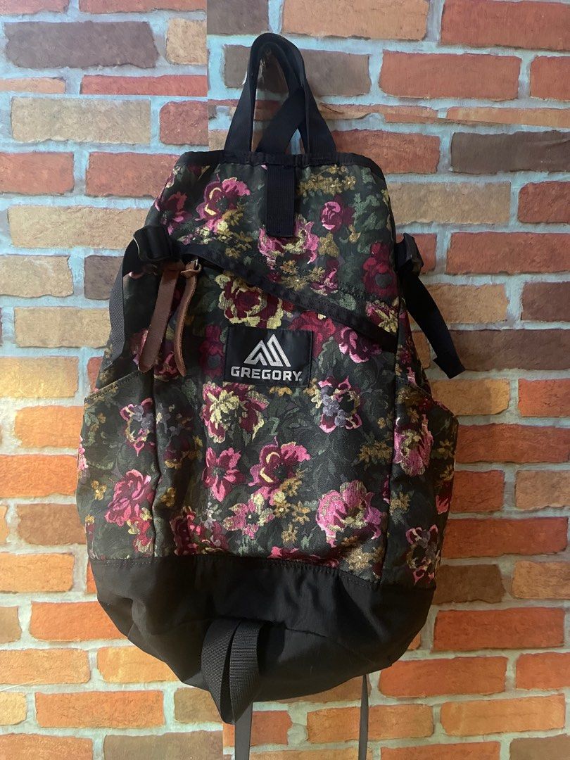 Gregory floral backpack top
