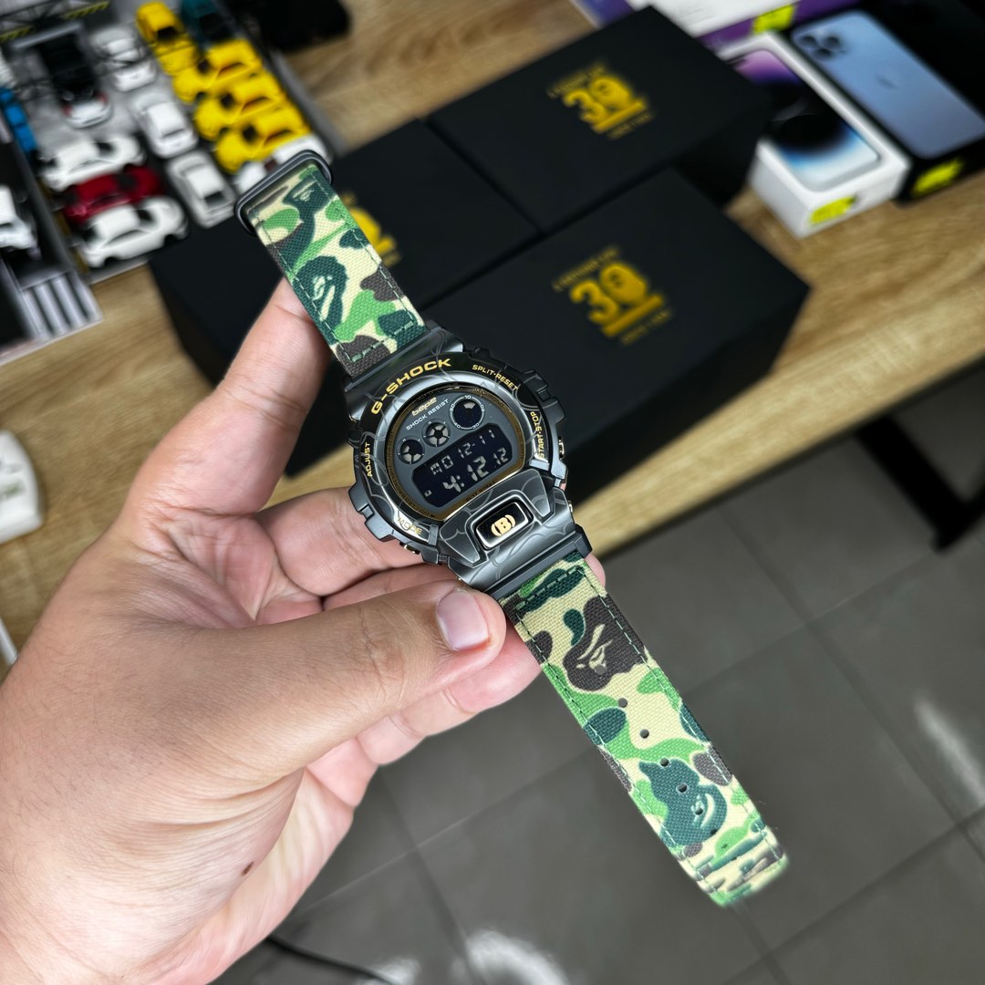 GSHOCK x BAPE COLLABORATION 30TH ANNIVERSARY MODEL