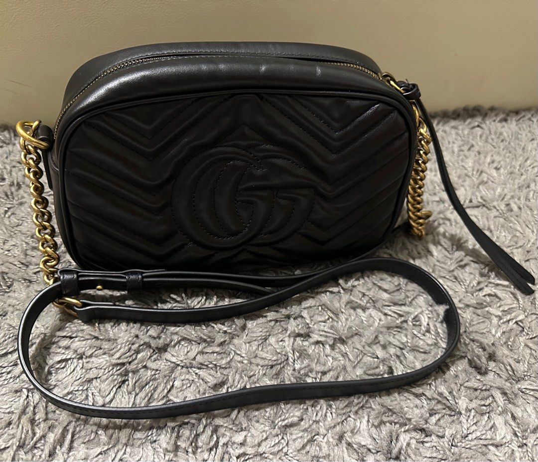 Gg marmont camera mini quilted leather shoulder bag hotsell