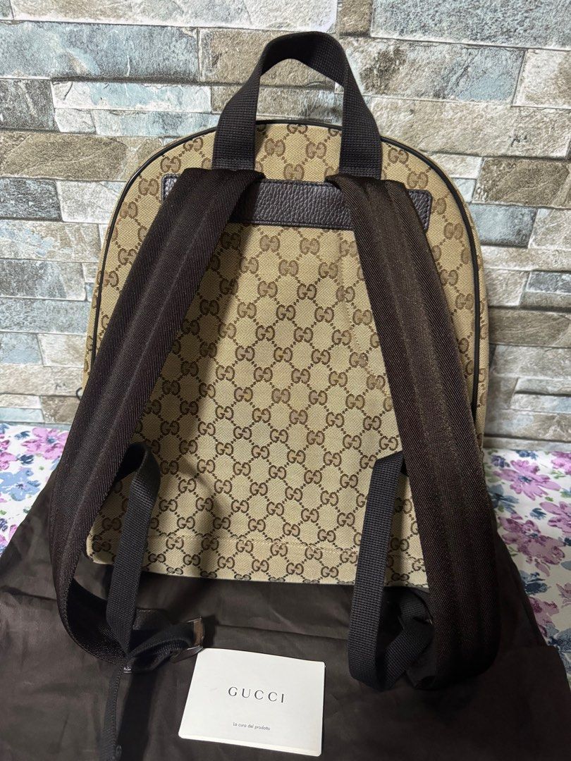 The real best sale real gucci backpack