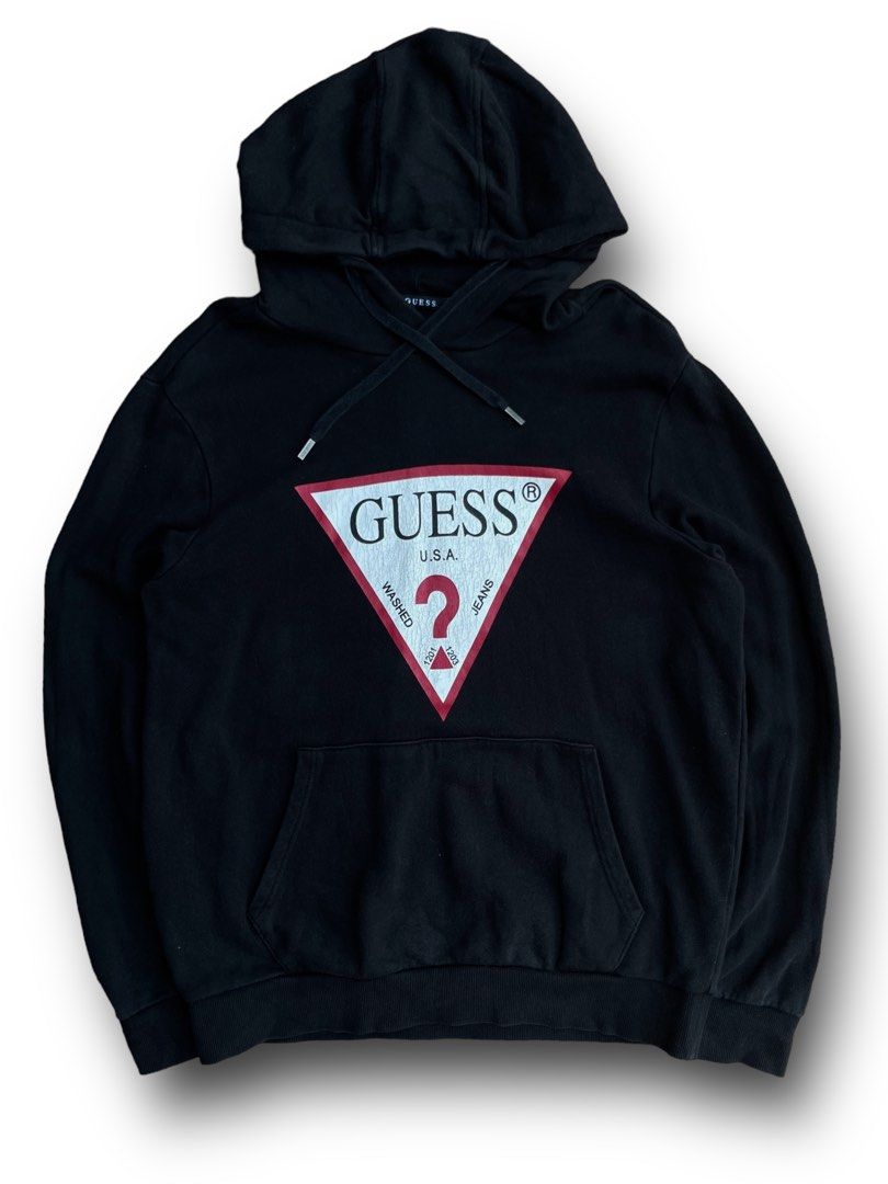Guess classic logo hoodie 2025