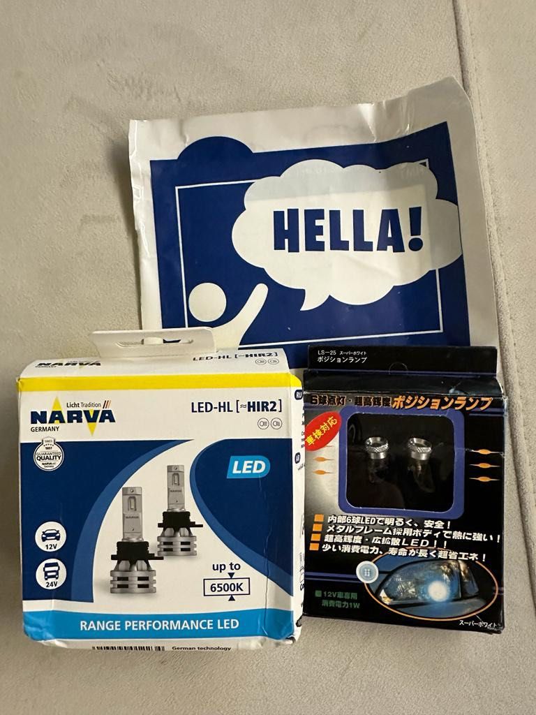 H1R2 9012 LED bulb For Vios NCP150, Auto Accessories on Carousell