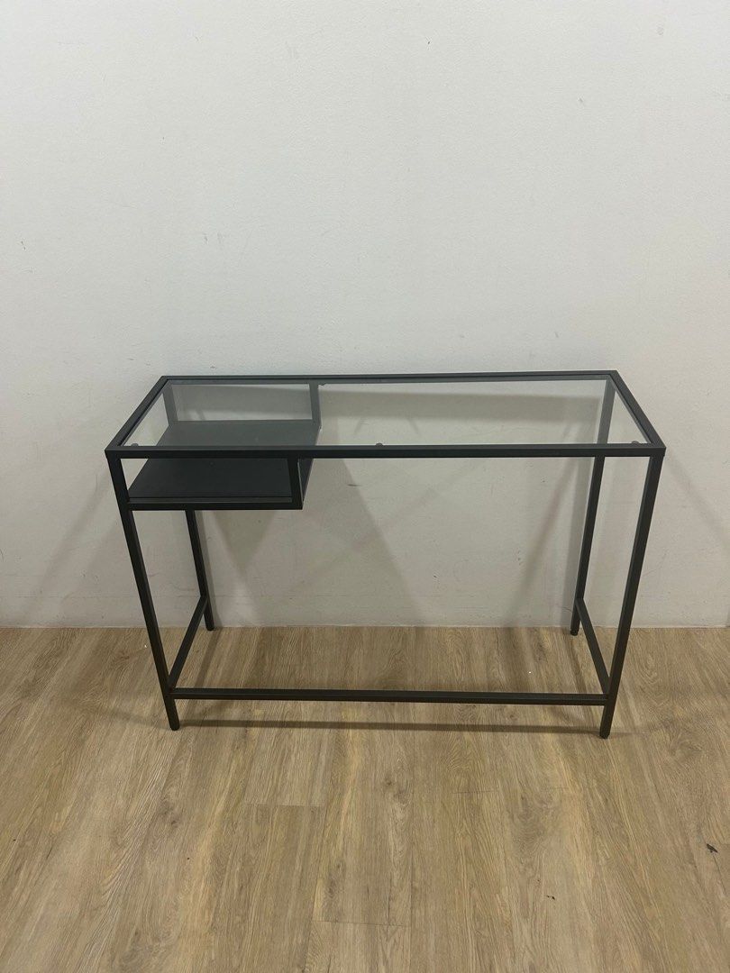 Ikea glass 2025 laptop stand