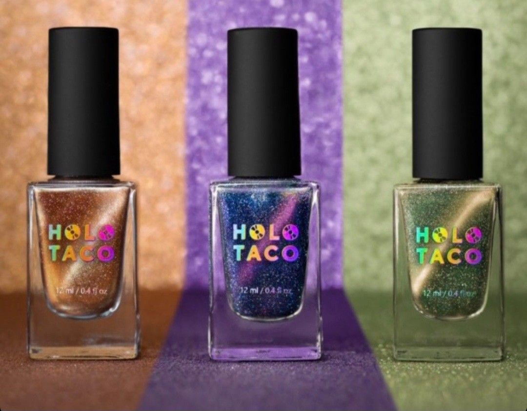 Holo Taco Menchie & Zyler Duo | Holo taco, Liquid latex nail polish, Nail  polish