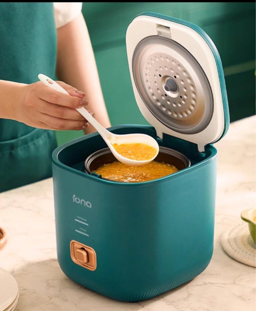 Iona Mini rice cooker 0.8L, TV & Home Appliances, Kitchen Appliances ...