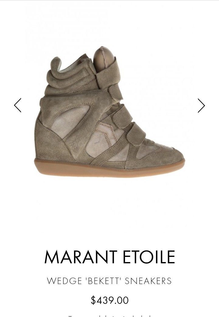 Isabel marant bekett taupe on sale