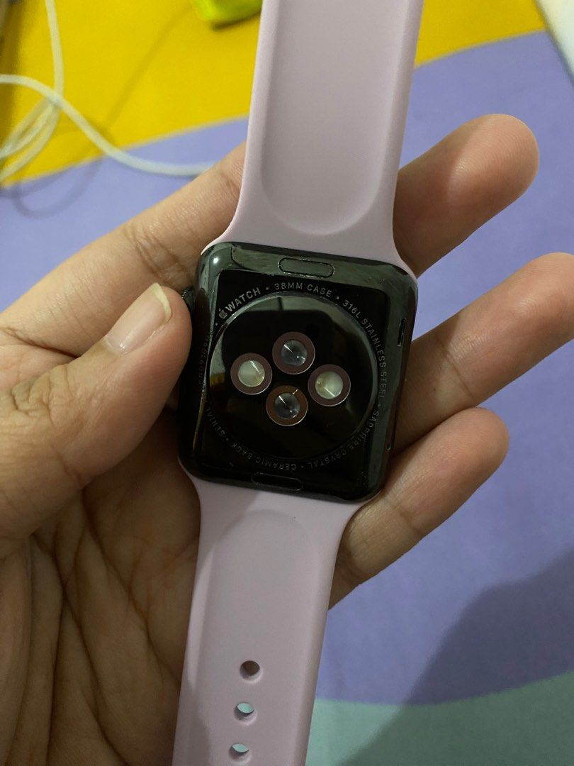 Iwatch series 1 38mm black Barang Mewah Jam Tangan di Carousell