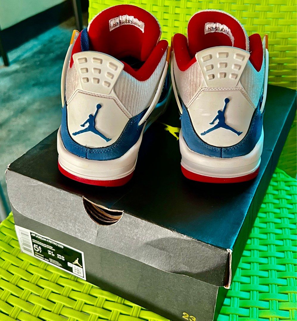 Jordan 4 Messy size 5.5y (Category: Sneakers) located in Cabuyao City. Submitted by tabachingching.tabachingching (Listing ID 1271441590, Image 2). Description: Original Jordan 4 Messy GS 5.5y With box bought from Titan .