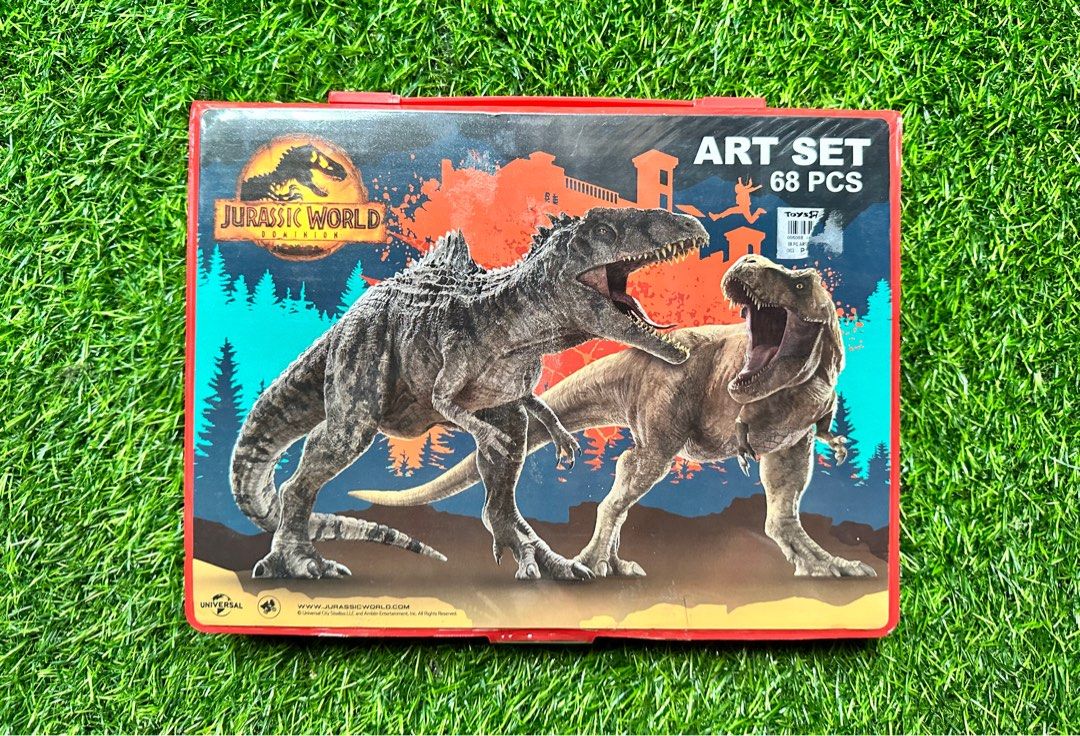 Jurassic Park 68 pcs Art Set (Category: Art & Prints) located in Paranaque City. Submitted by kaelstoypalace (Listing ID 1271436544, Image 1). Description: .