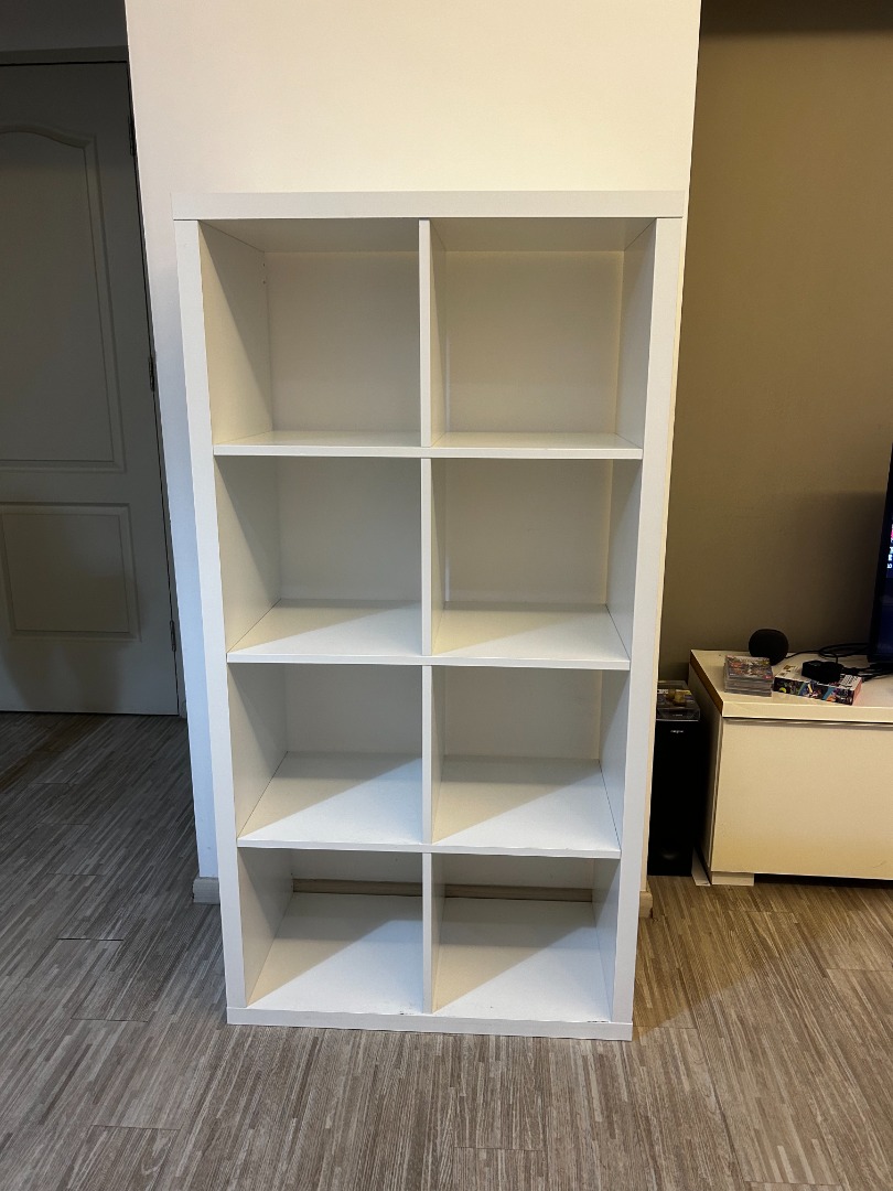 KALLAX SHELVING UNIT 77X147 WHITE, Furniture & Home Living, Furniture