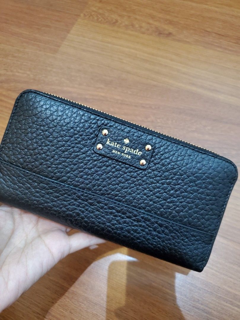 KATE SPADE NEW YORK Bay Street Lacey Black Wallet