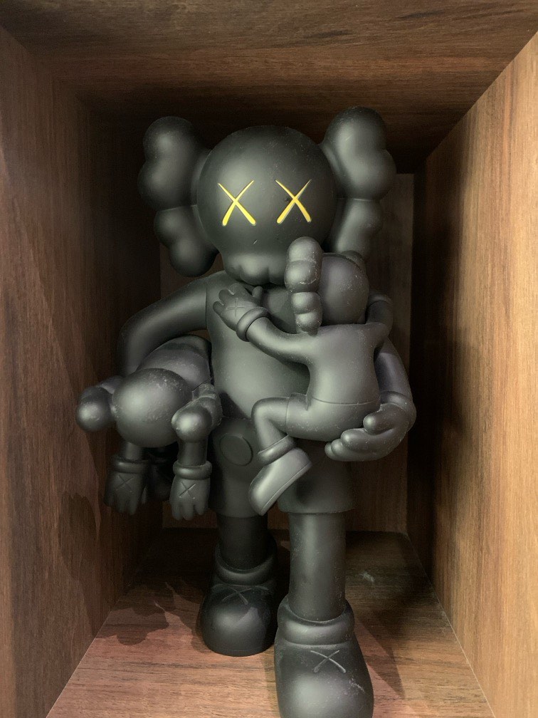 Kaws clean slate black deals