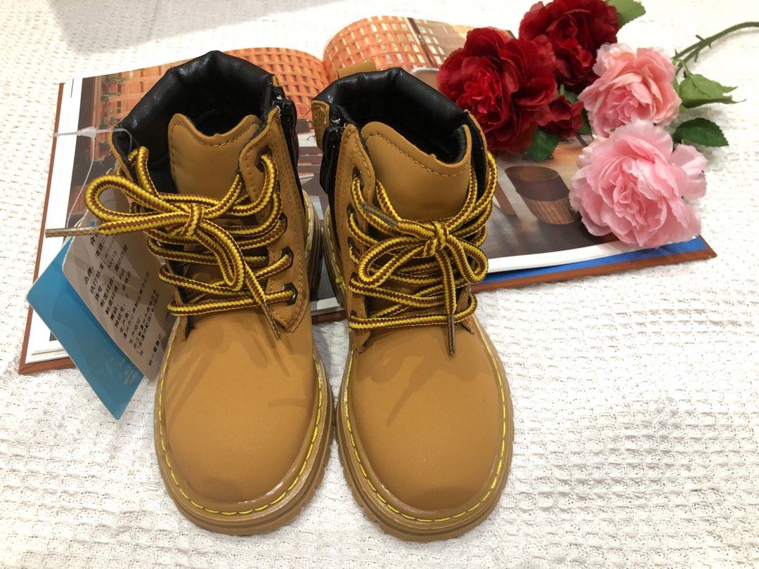 Kids Boot Baby Fashion shoes Brown Boots Size 26 16cm Babies