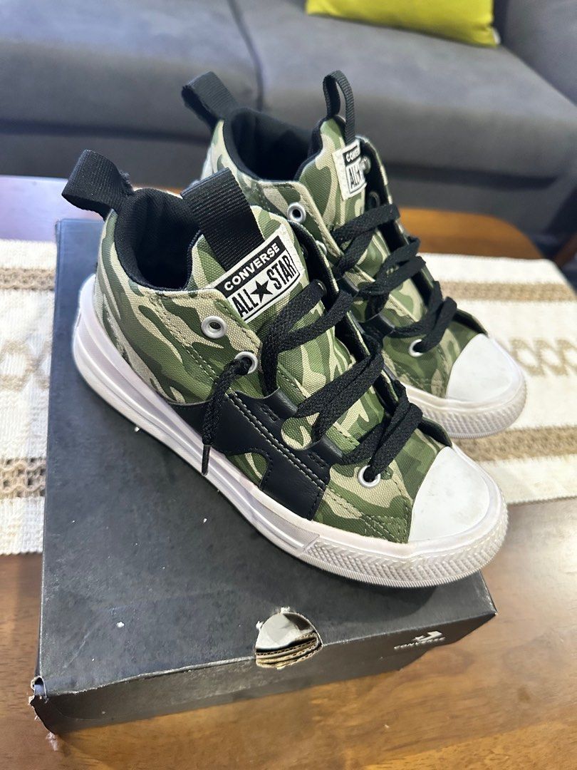 Converse shop camo kids