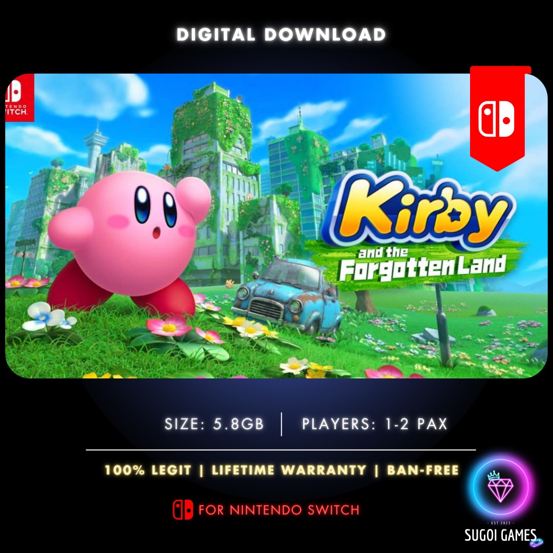 Nintendo Switch Game Deals - Kirby and the Forgotten Land - Games Physical  Cartridge for Switch OLED