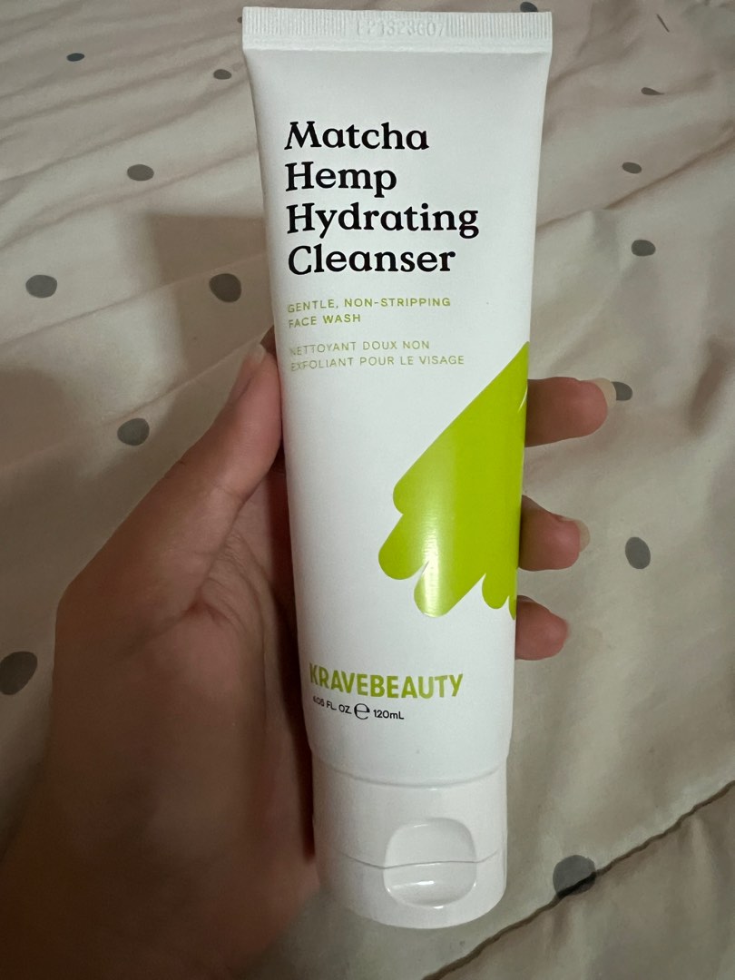 Krave Beauty Matcha Hemp Hydrating Cleanser, Beauty & Personal Care