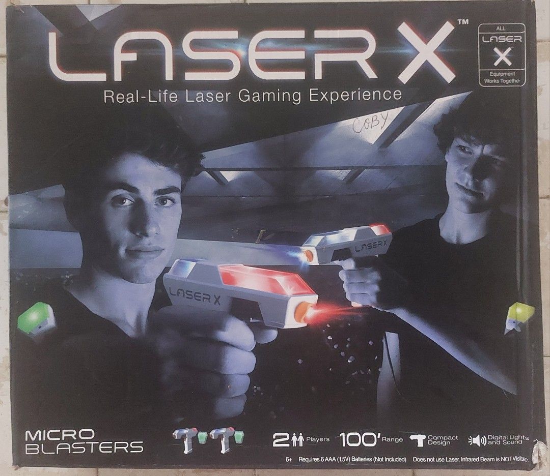 Laser X Toy gun w/ free extra toy, Hobbies & Toys, Toys & Games on