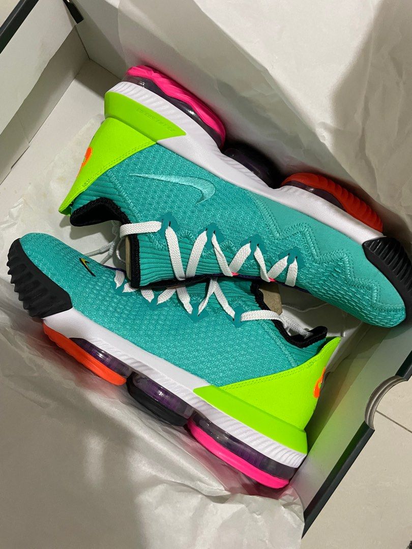 Nike lebron 16 low hyper jade clearance