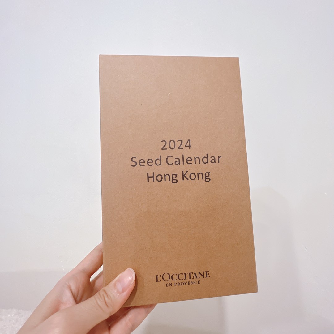 L’occitane 2024 Seed Calendar Hong Kong Loccitane 2024年種子月曆, 興趣及遊戲, 手作