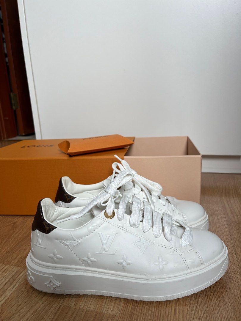 White sneakers louis vuitton top