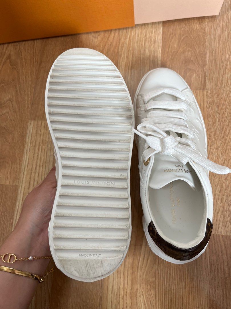 White louis vuitton best sale shoes