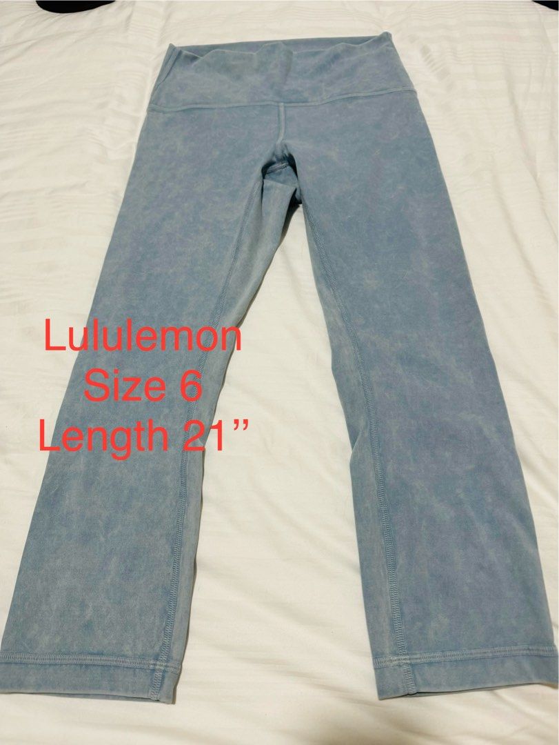 Size 6 lululemon to gymshark 2025