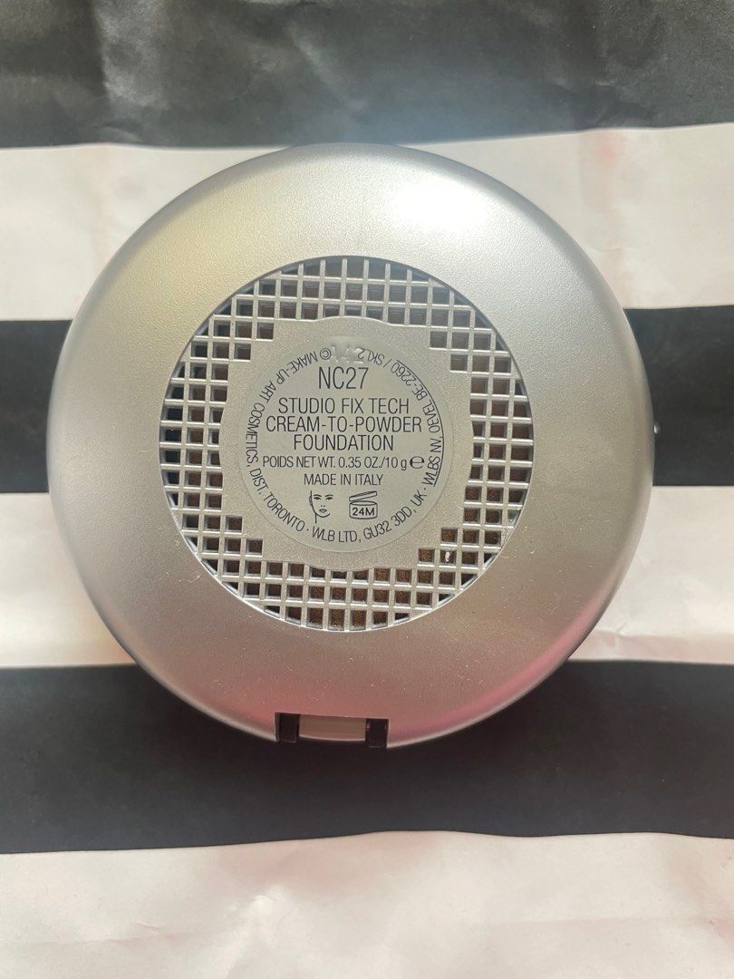MAC STUDIO FIX CREAM TO POWDER FOUNDATION (Category: Makeup) located in Rizal. Submitted by ichaaay21 (Listing ID 1271266430, Image 2). Description: Used 85% remaining I just used it twice for an event. After that just stored. (Opened last September) 💯 authentic bought in the US for $31. Selling low GUARANTEED AUTHENTIC OR MONEY BACK!!!.