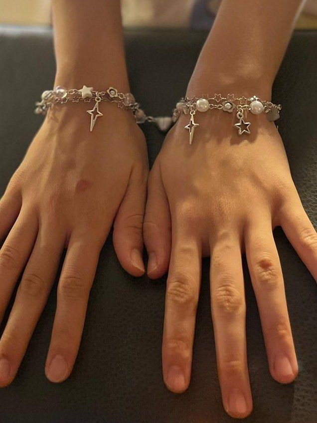 Matching silver hotsell bracelets