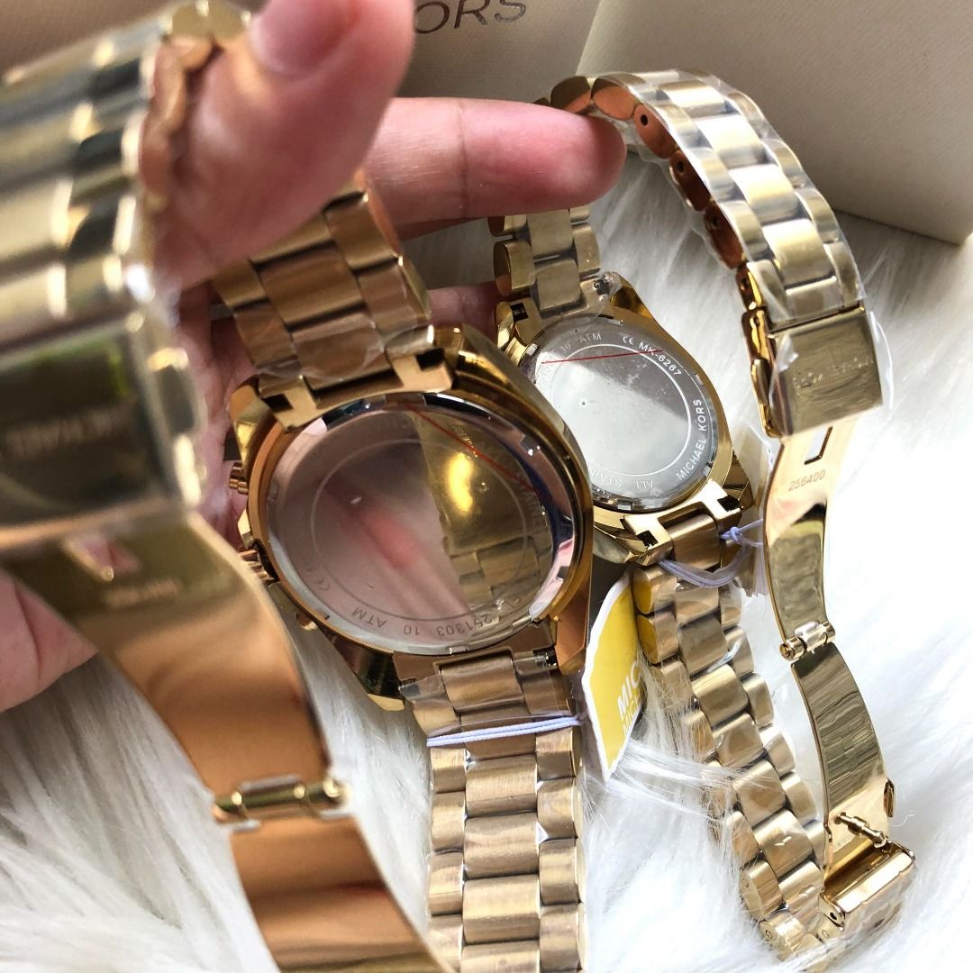 MichaelKors couple gold strap