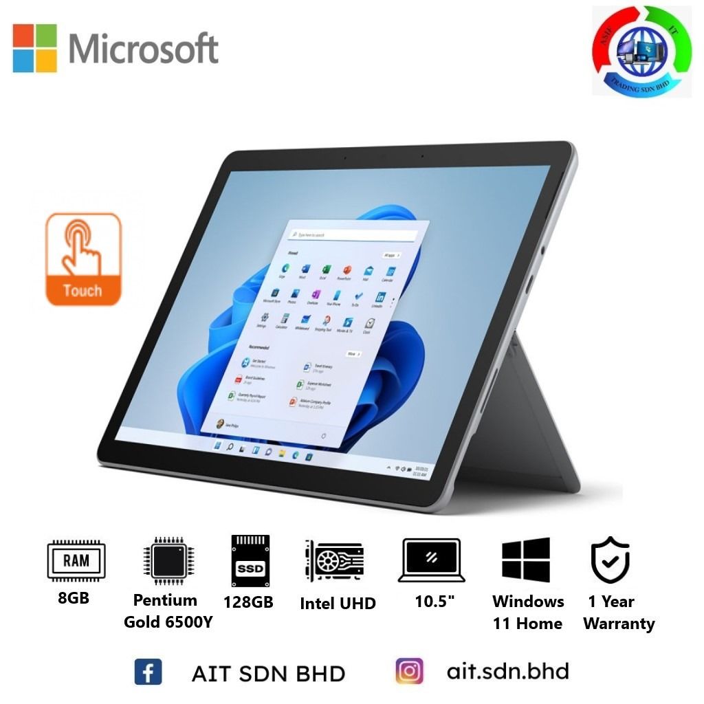 Microsoft surface go discount 8gb 128gb ssd