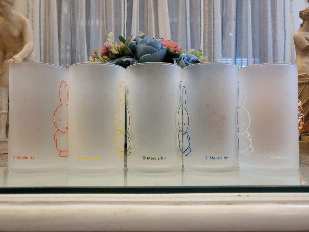 Miffy 5 Pcs. Frosted Glass Set (Category: Dinnerware & Cutlery) located in San Fernando. Submitted by jpmarketplace2023 (Listing ID 1271341427, Image 3). Description: -Miffy 5 pcs. frosted glass set for only PHP1,100 -Authentic from Japan.
