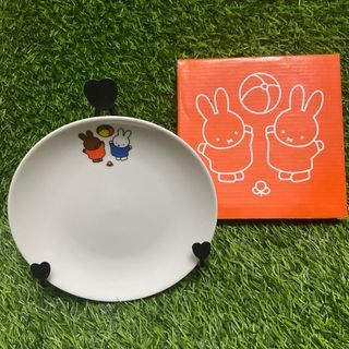 Miffy Dick Bruna 1953 2012 Lawson White Breakfast Pasta Plate with Backstamp and with Box 6.5” inches, 1pc available - P225.00