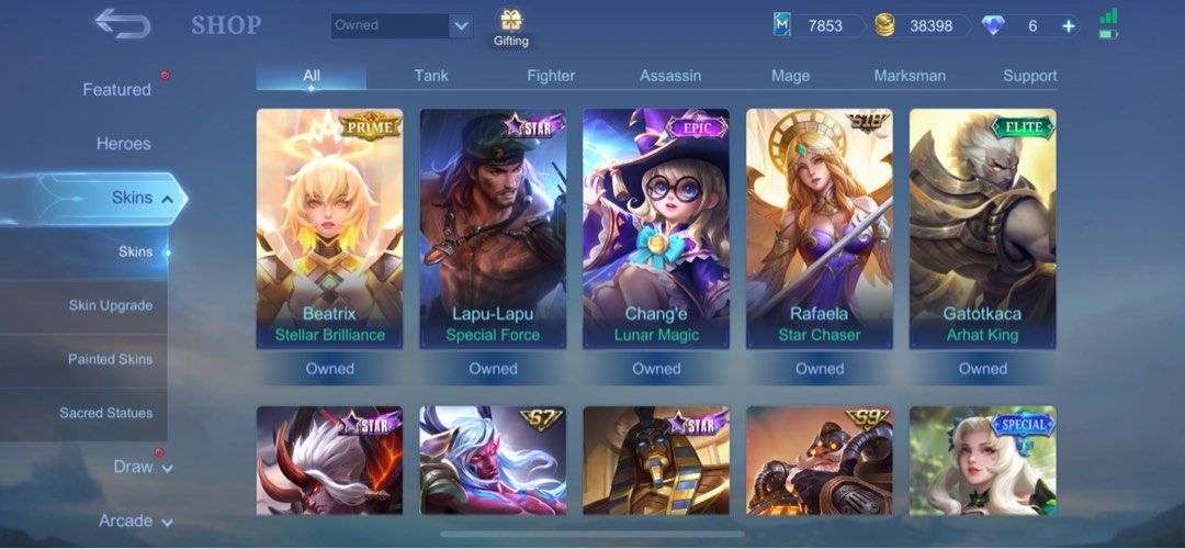 Mobile Legends Account, Video Gaming, Video Games, Others on Carousell