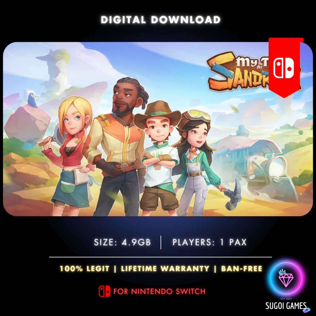 Review: My Time at Sandrock (Nintendo Switch) – Digitally Downloaded