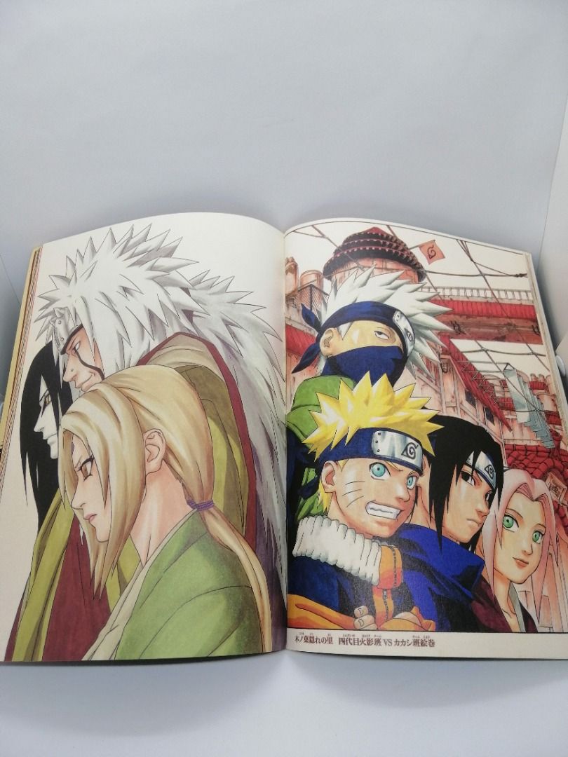 Naruto manga artbook and guide books set Hobbies Toys Books