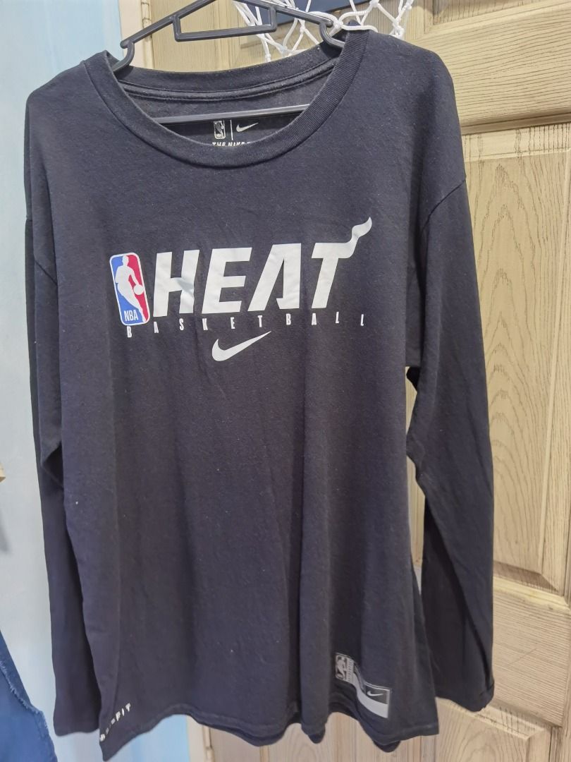 Miami heat basketball warm up shirt store