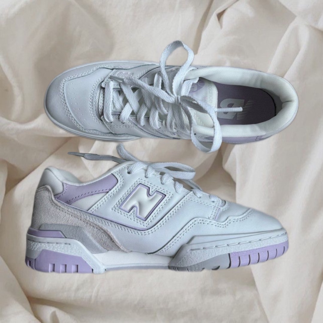 New Balance 550 purple Women s Fashion Footwear Sneakers on