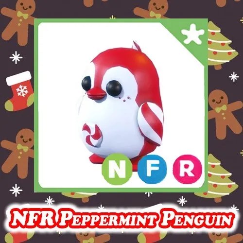 NFR Peppermint Penguin Adopt Me, Video Gaming, Gaming Accessories, In