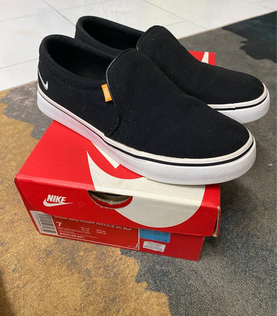 Nike Court Royale Slip On Women #39 s Fashion Footwear Sneakers on Carousell