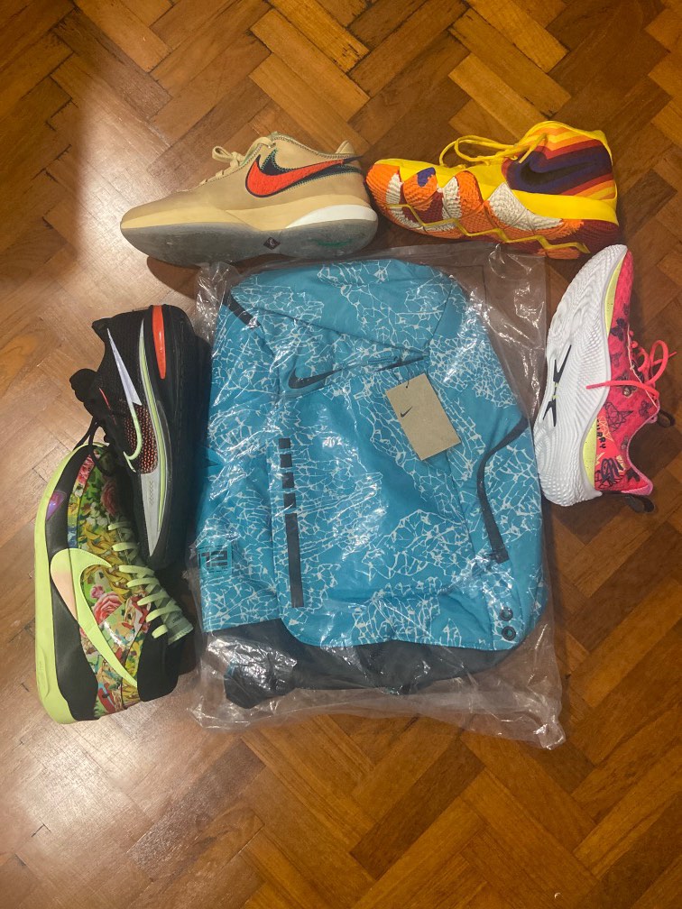 Nike elite backpack teal nebula Kobe kd Lebron pg6 pg harden curry