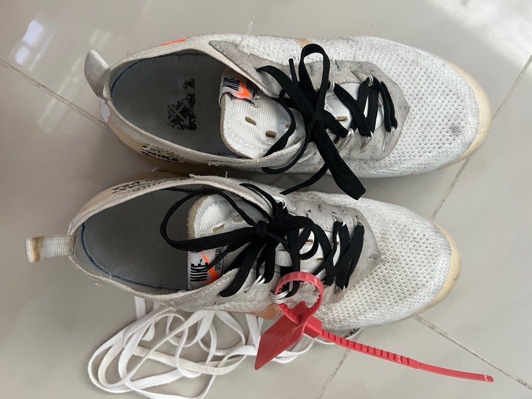 Off white vapormax store on feet white