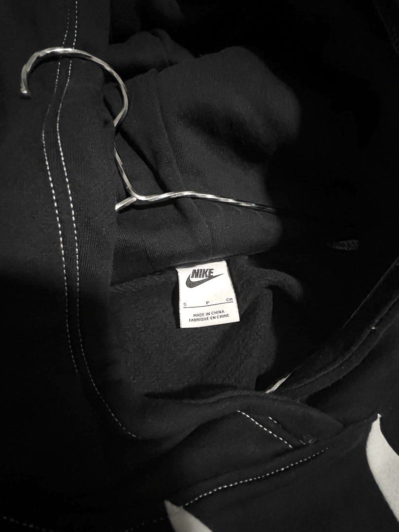 White black shop nike hoodie