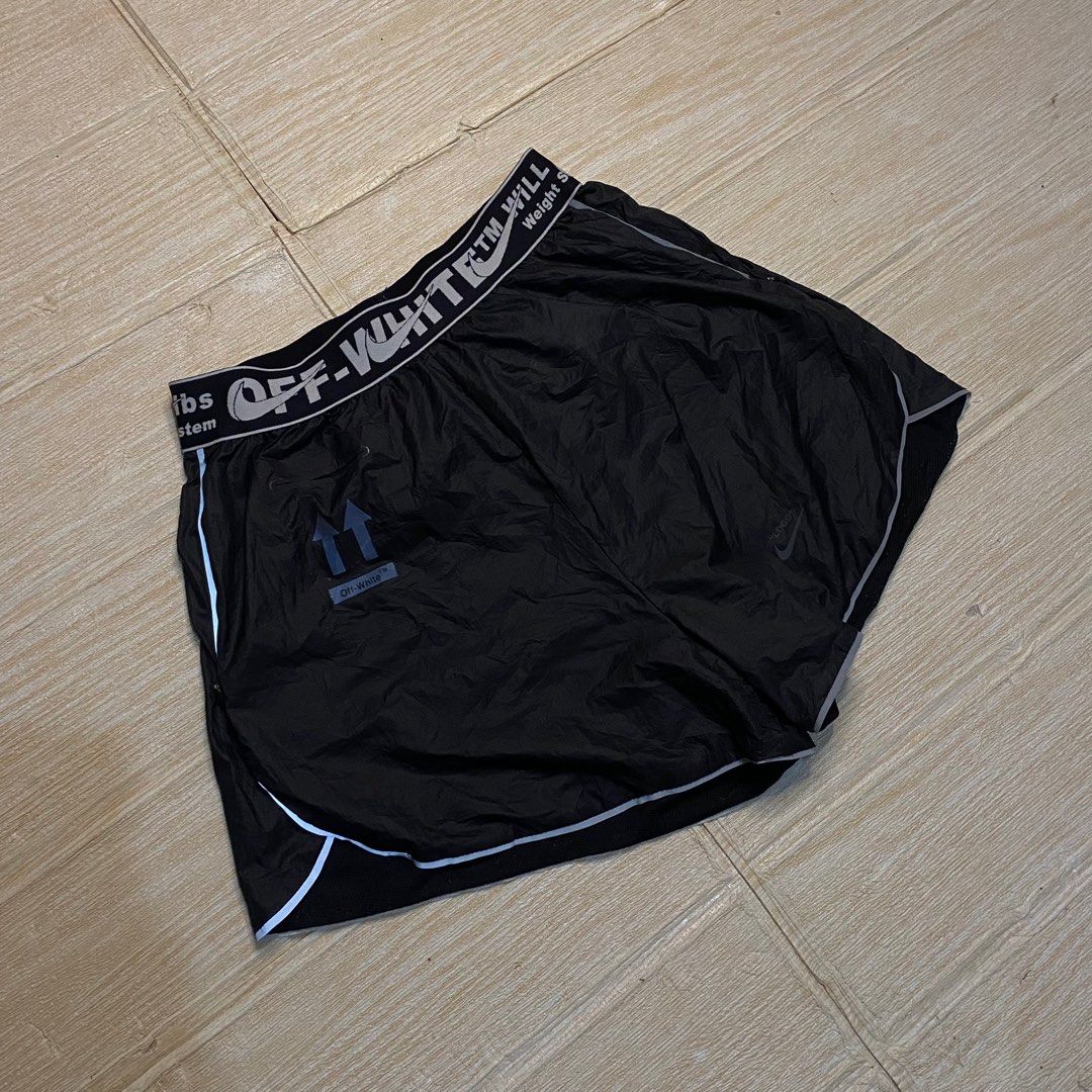 Off white hotsell reflective shorts