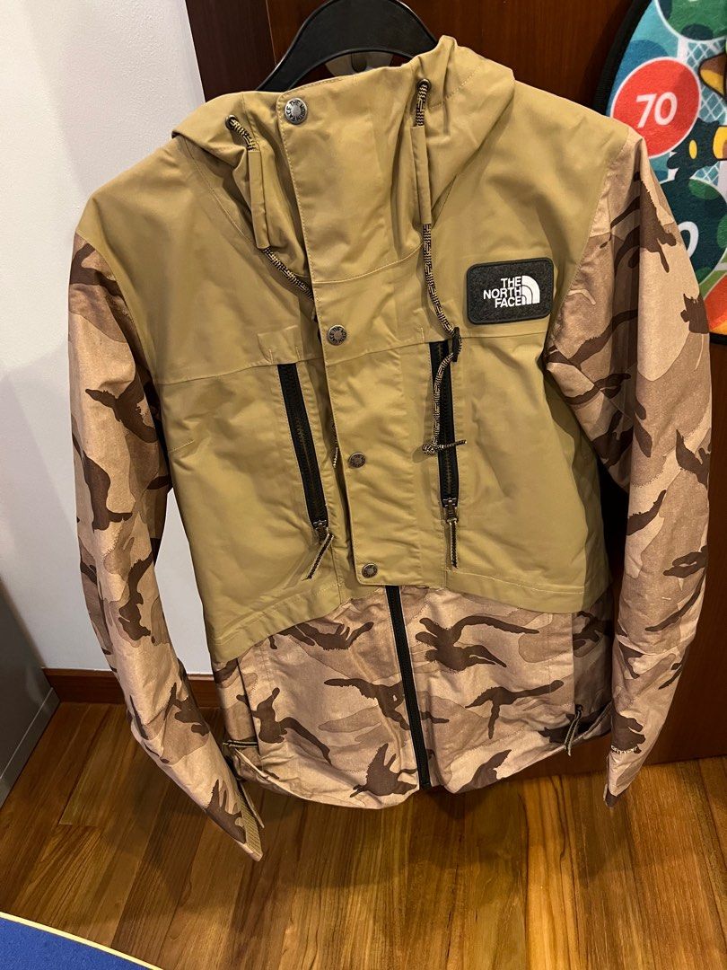 The north face camo jacket womens online