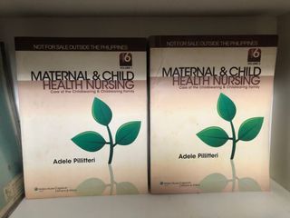 [Nursing Books] Maternal & Child Health Nursing Volume 1 & 2 Sixth Edition (6th Edition) by Pillitteri