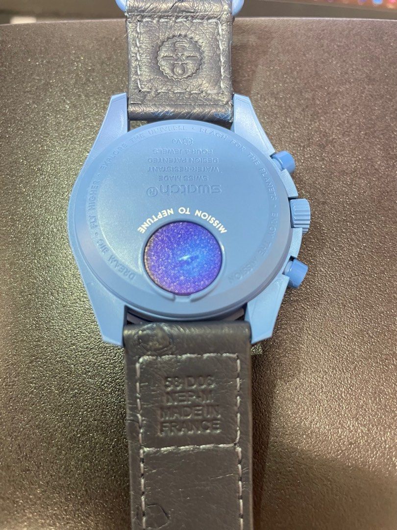 Omega x Swatch Bioceramic MoonSwatch Mission to Neptune (海王星