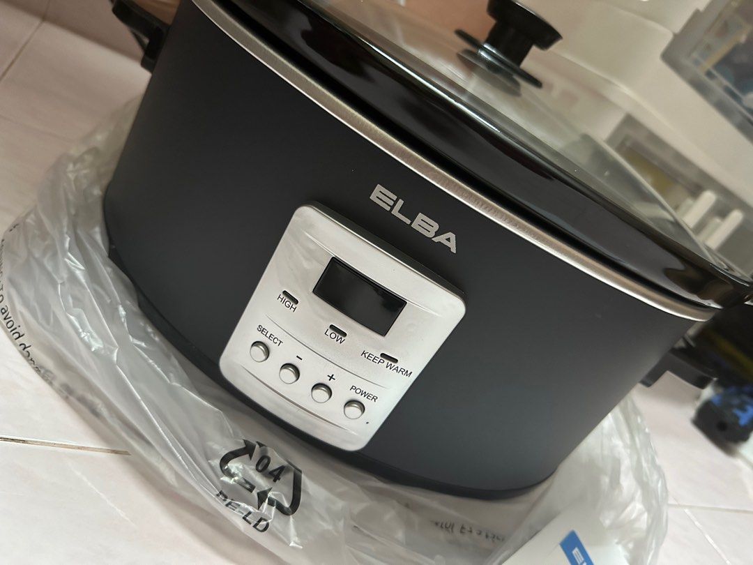 3.5L 200W Black Ceramic Digital Slow Cooker Multicooker FSC 350BK