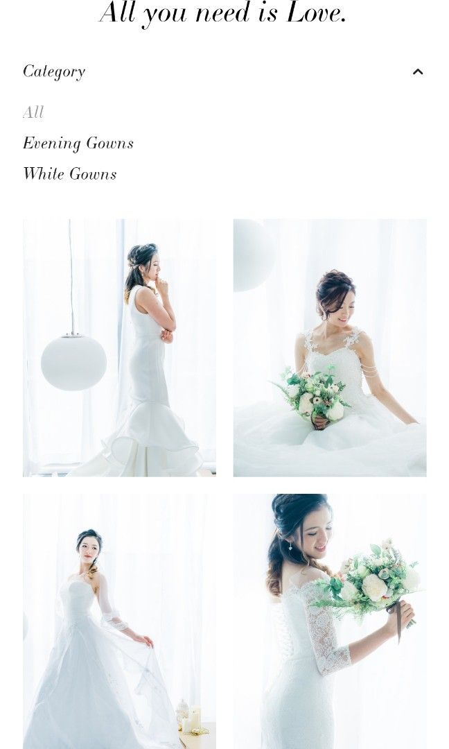 Online Gown Shop for sale